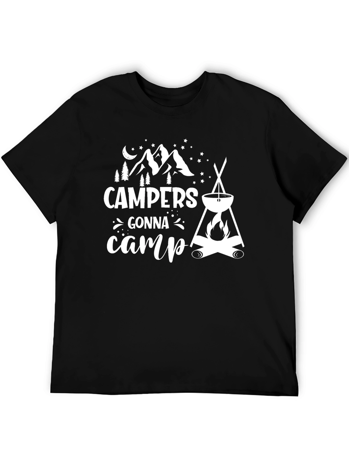 Campers Gonna Camp Graphic T-Shirt