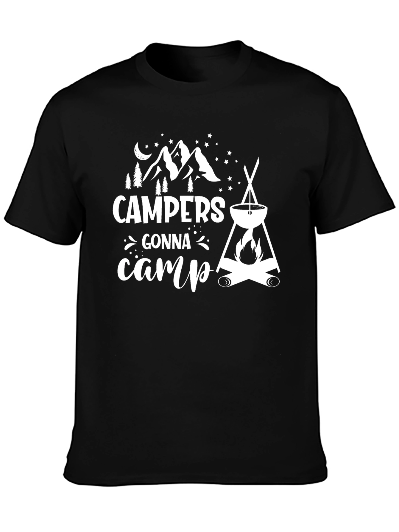 Campers Gonna Camp Graphic T-Shirt
