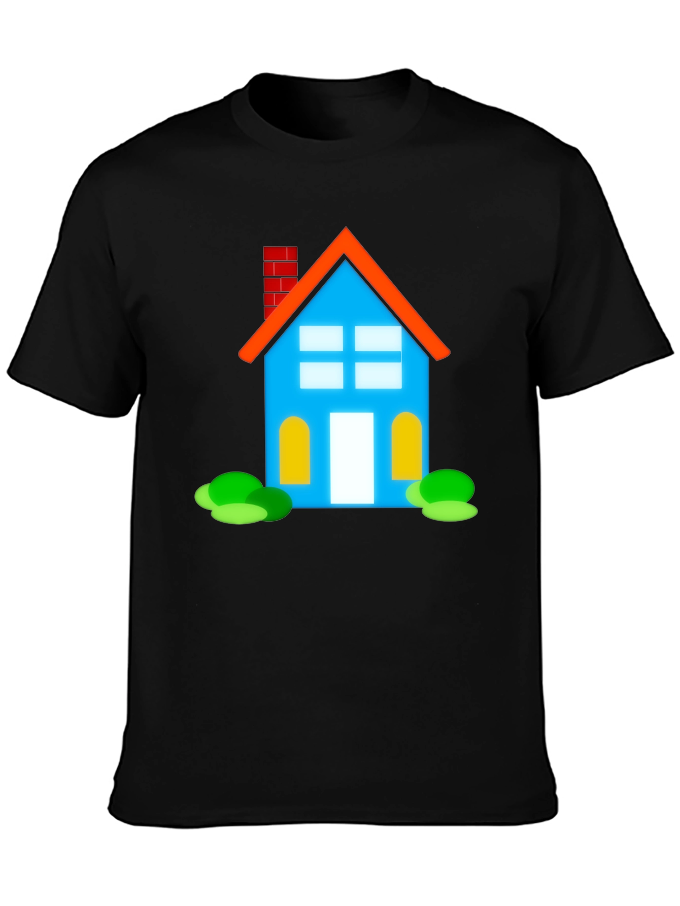 Fun House Graphic Tee - Black