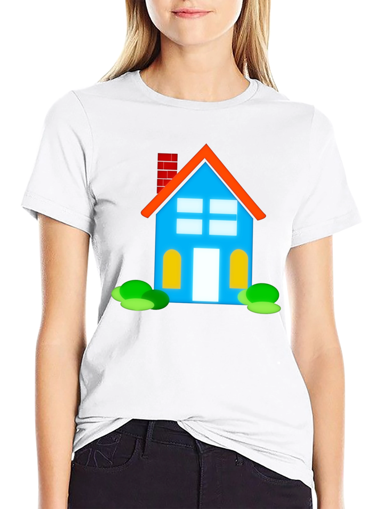 Fun House Graphic Tee - Black