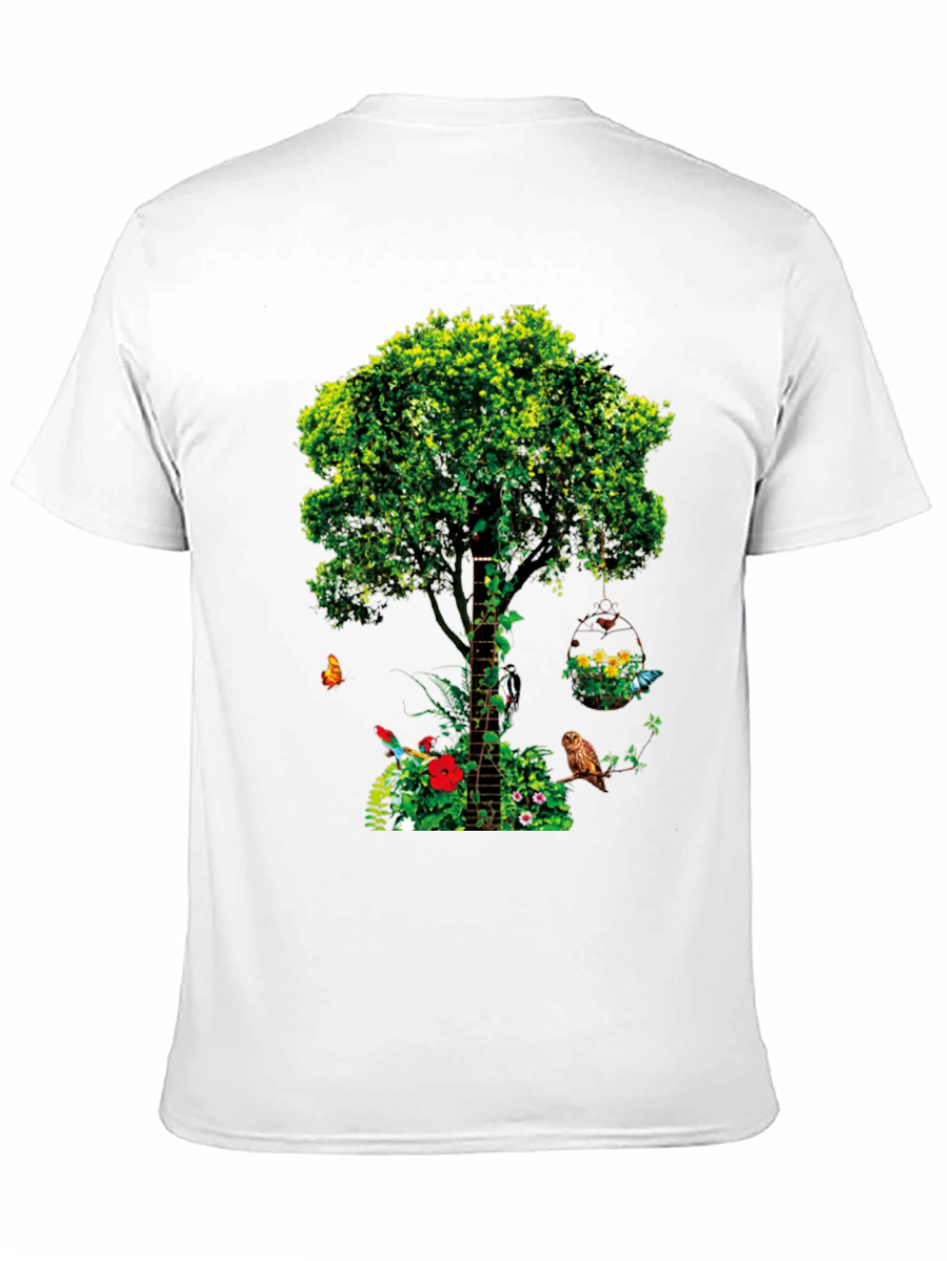 Nature Tree Graphic Tee - Unique Design