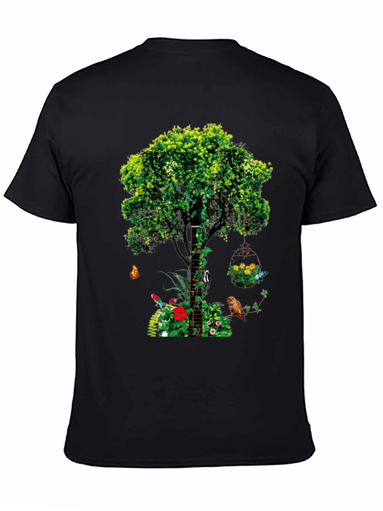 Nature Tree Graphic Tee - Unique Design