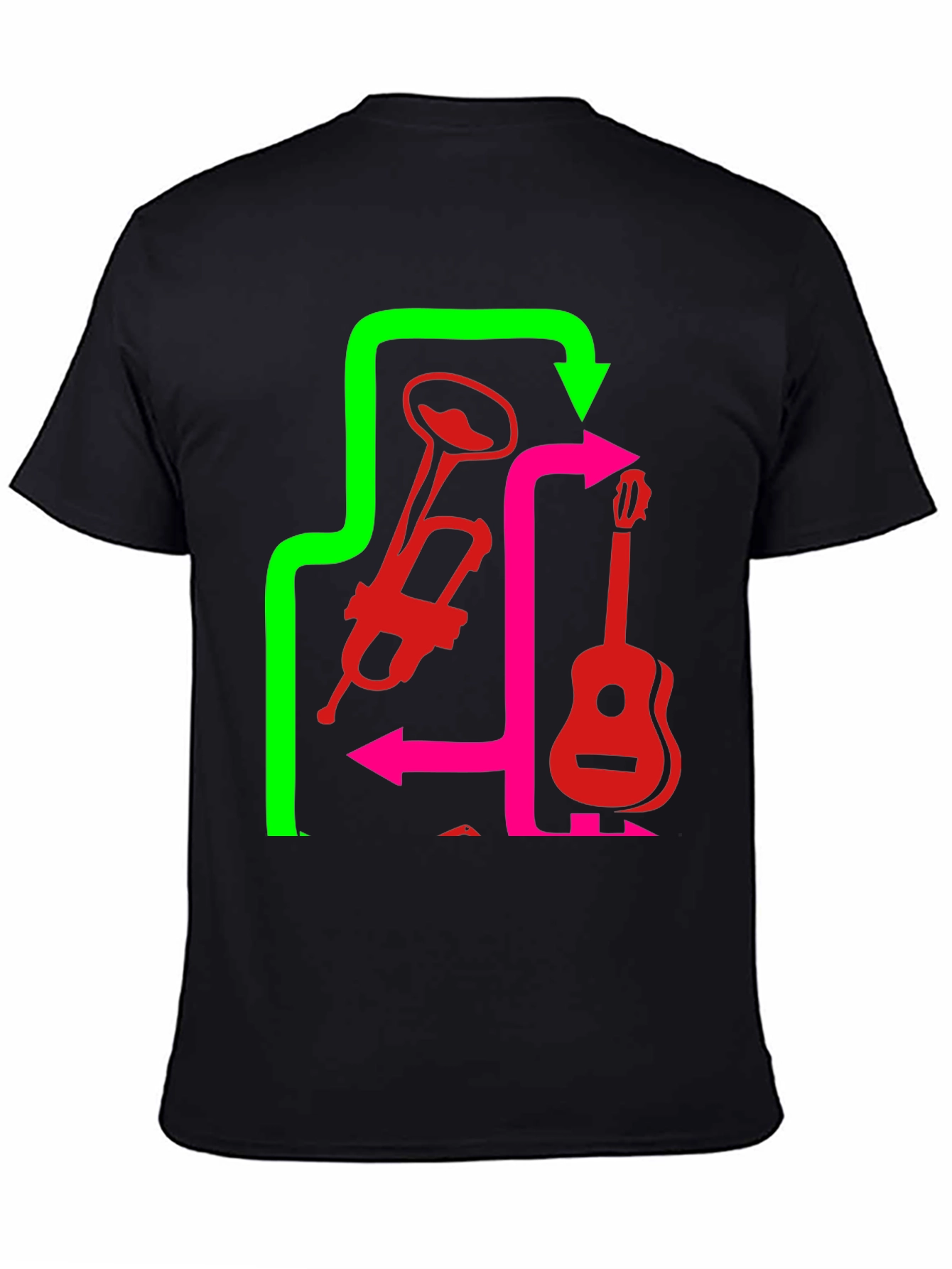 Musical Instrument Arrow T-Shirt