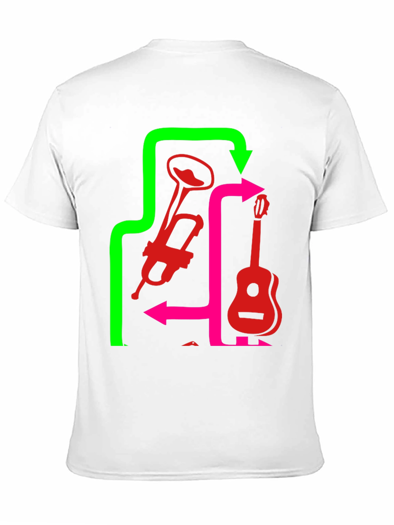 Musical Instrument Arrow T-Shirt