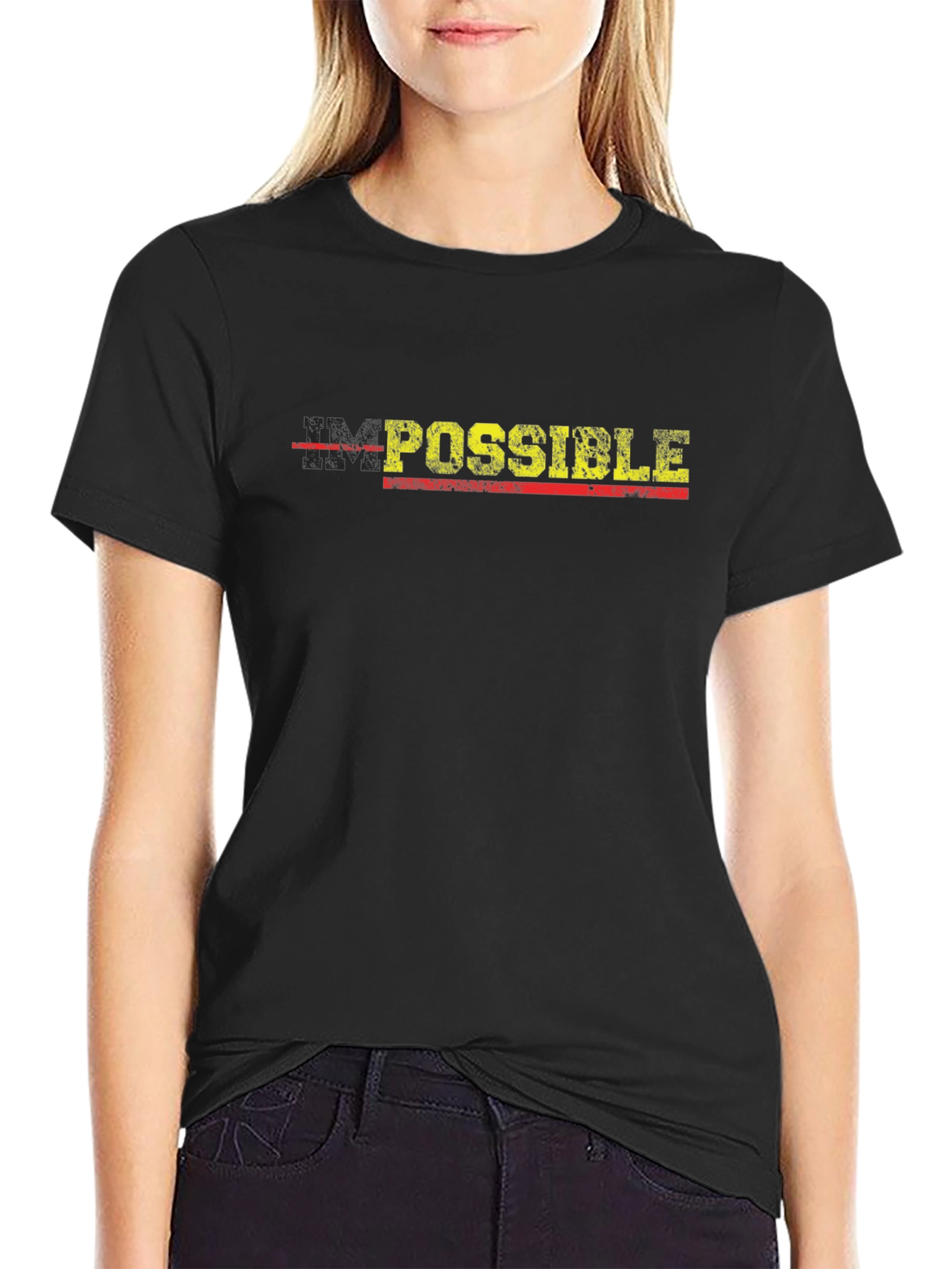 Impossible T-Shirt - Motivational Graphic Tee