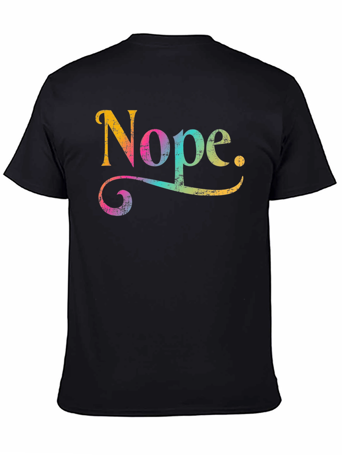 Nope Graphic Tee - Trendy Casual Wear