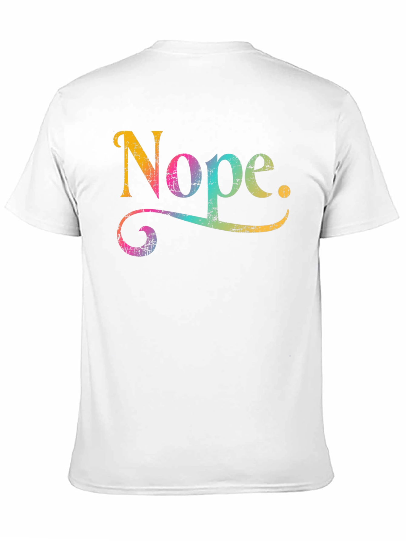 Nope Graphic Tee - Trendy Casual Wear
