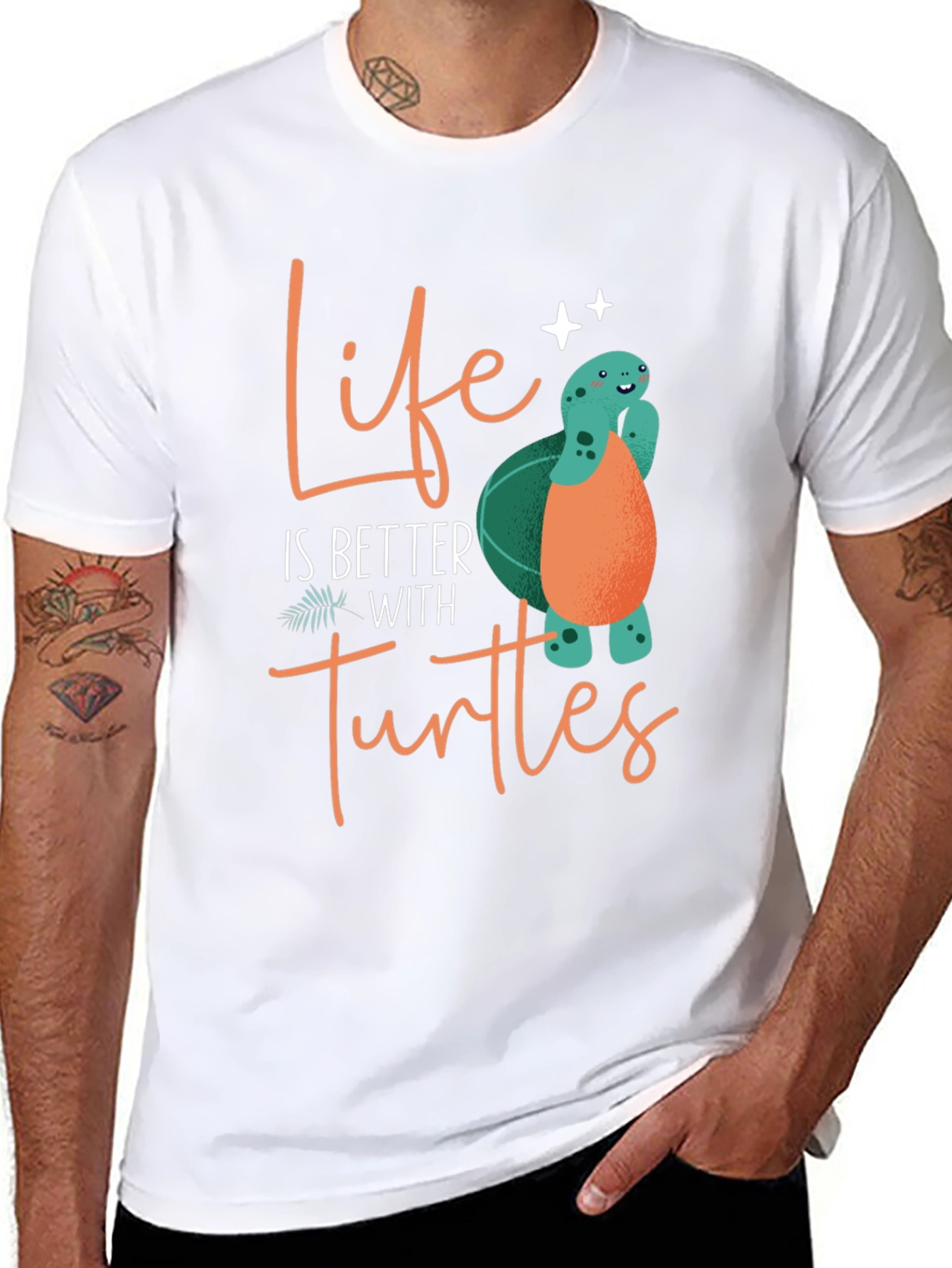 Life is Better with Turtles Graphic Tee
