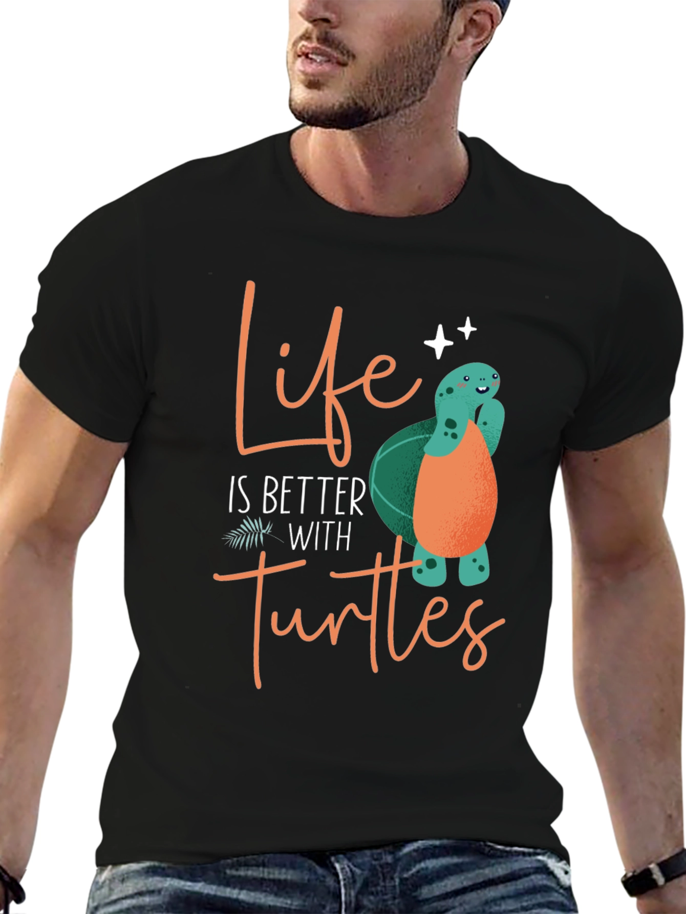 Life is Better with Turtles Graphic Tee