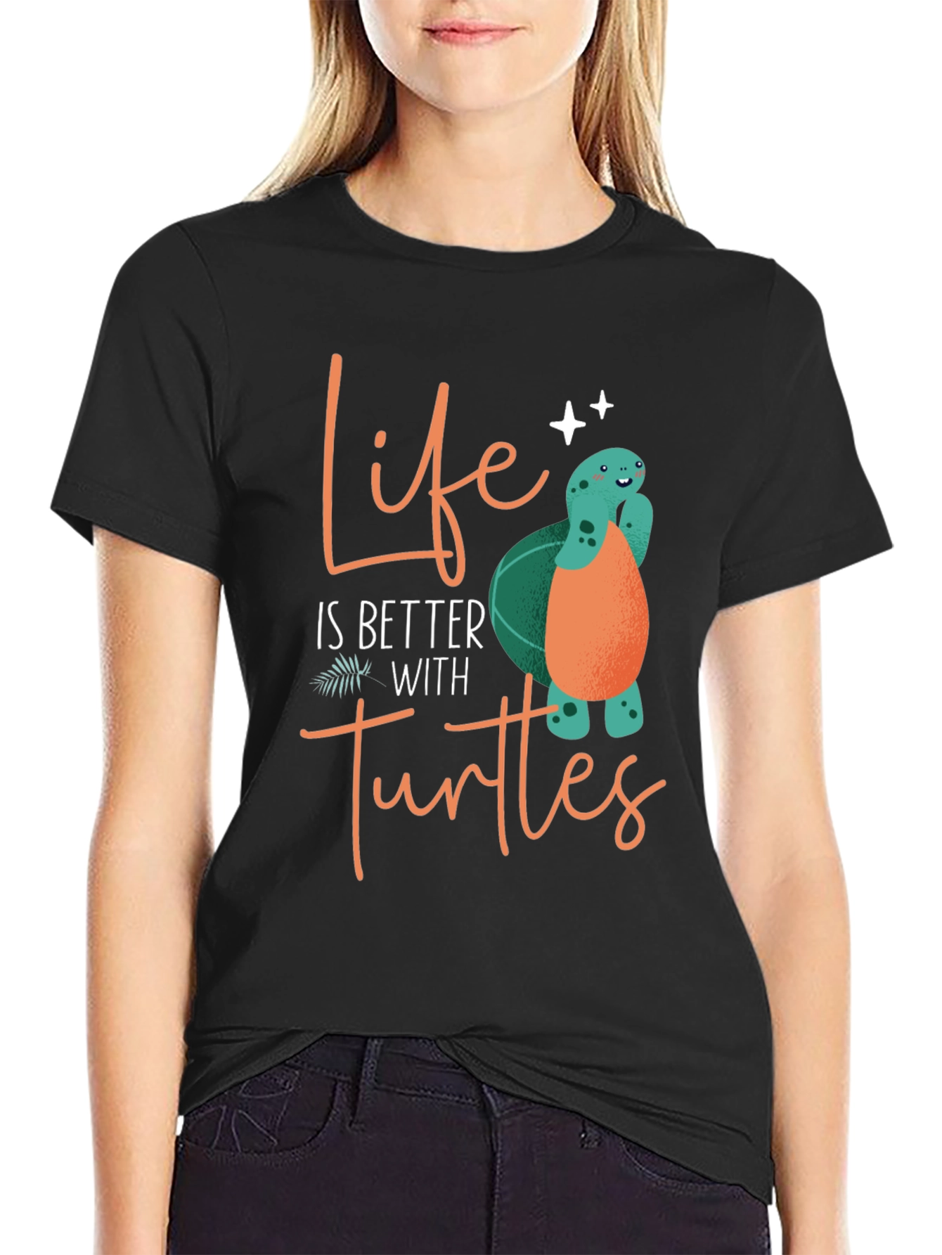 Life is Better with Turtles Graphic Tee