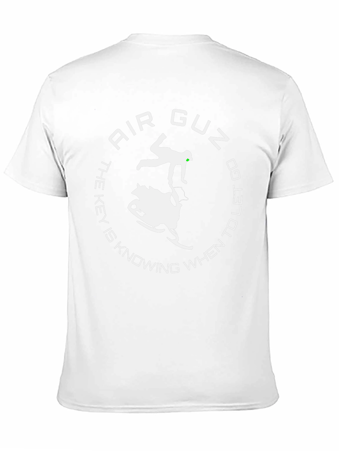 Air Guz T-Shirt Snowmobile Key to Let Go Black