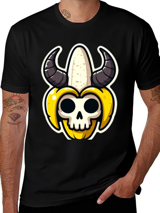 Banana Skull Graphic Tee