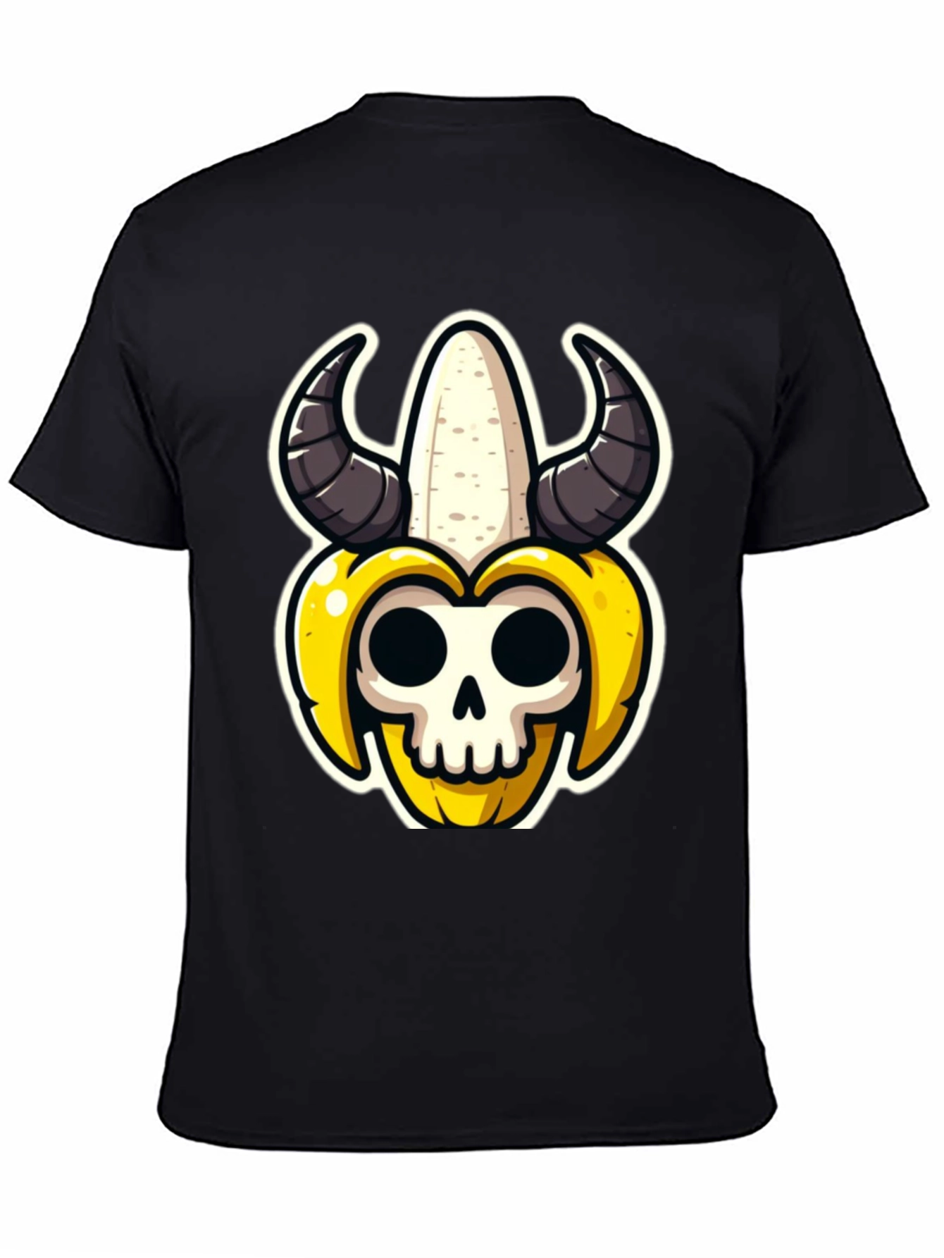 Banana Skull Graphic Tee