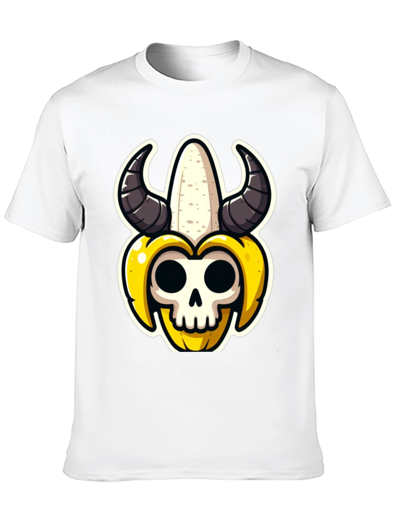 Banana Skull Graphic Tee