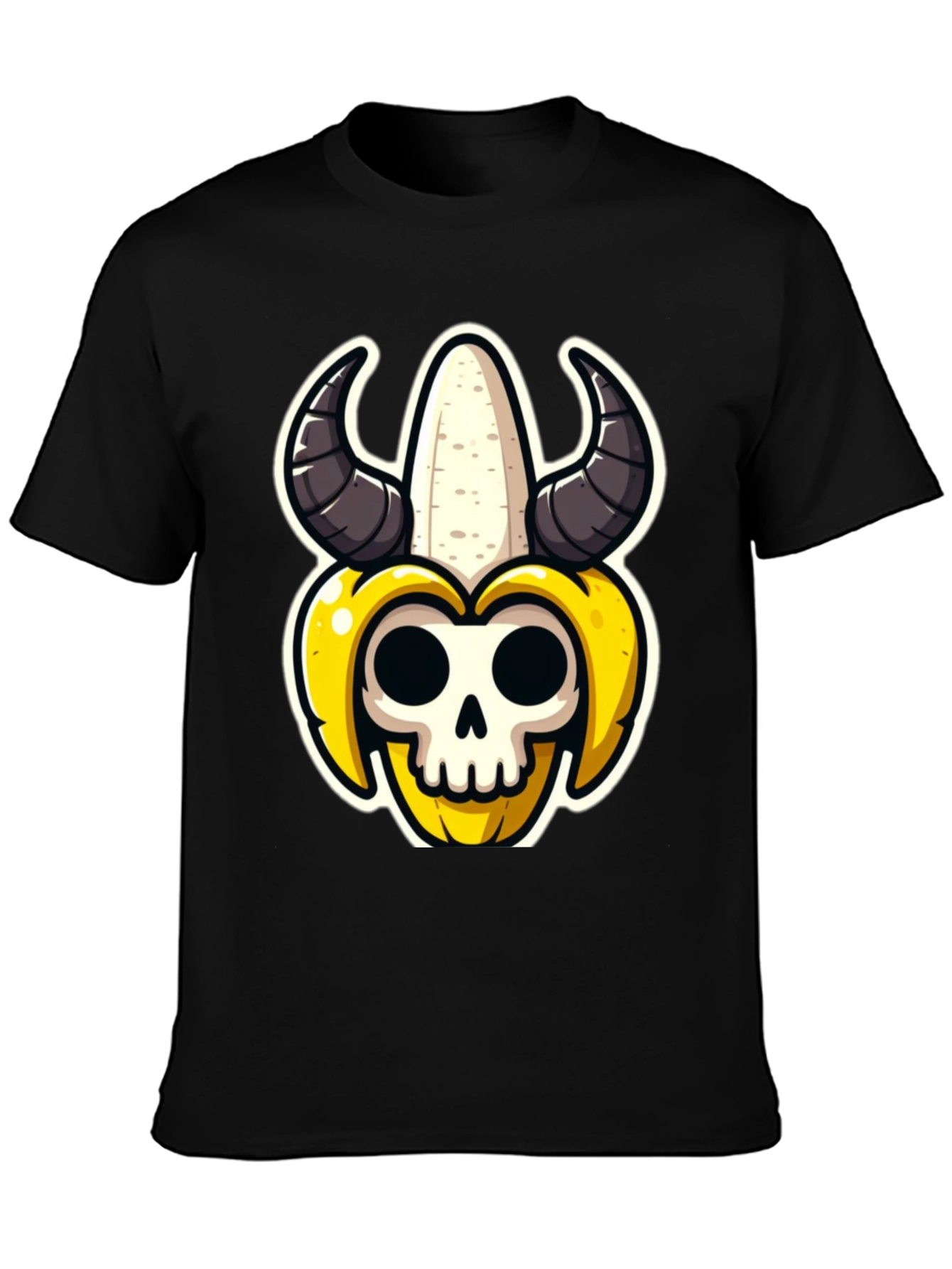 Banana Skull Graphic Tee