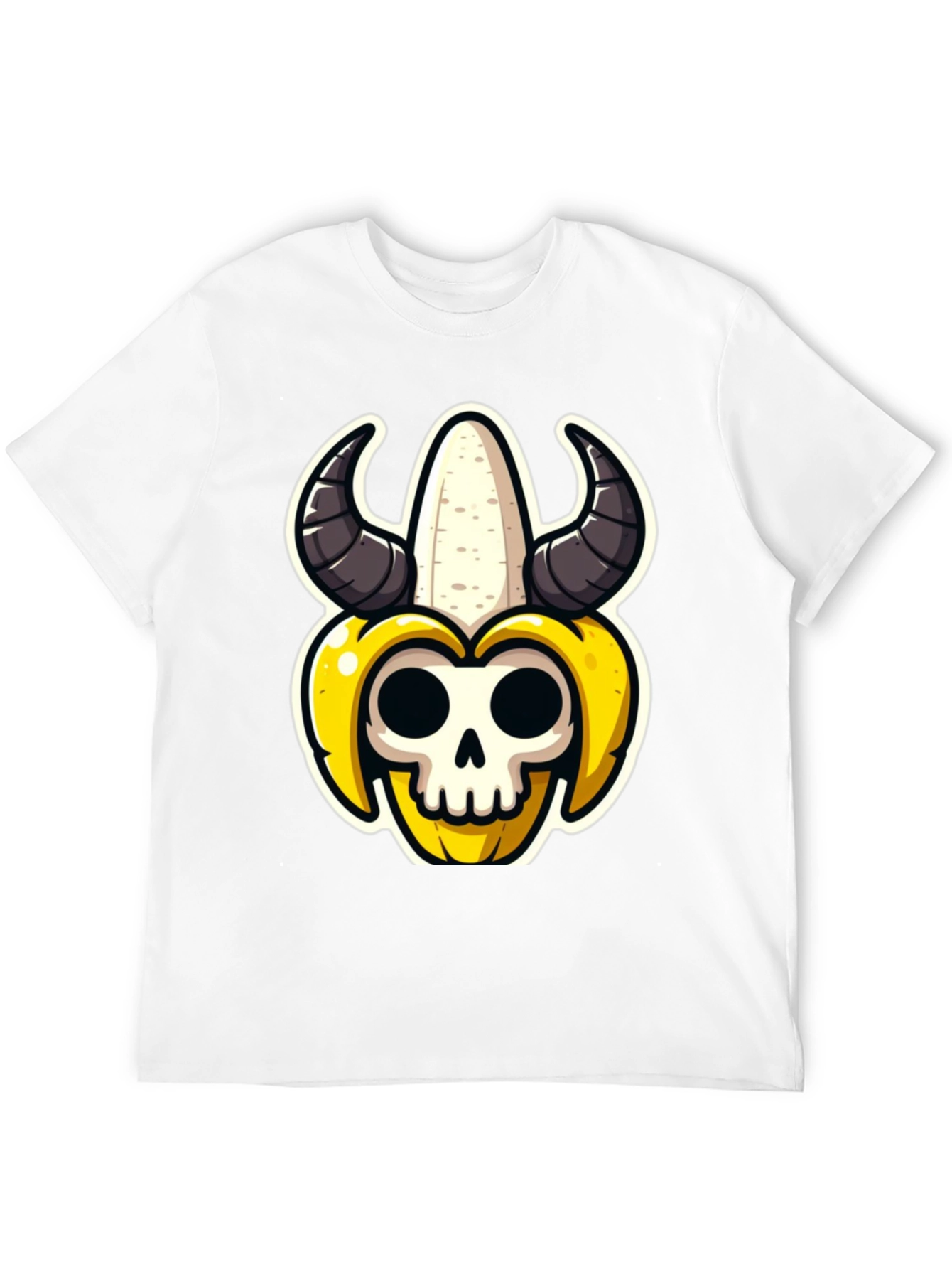 Banana Skull Graphic Tee