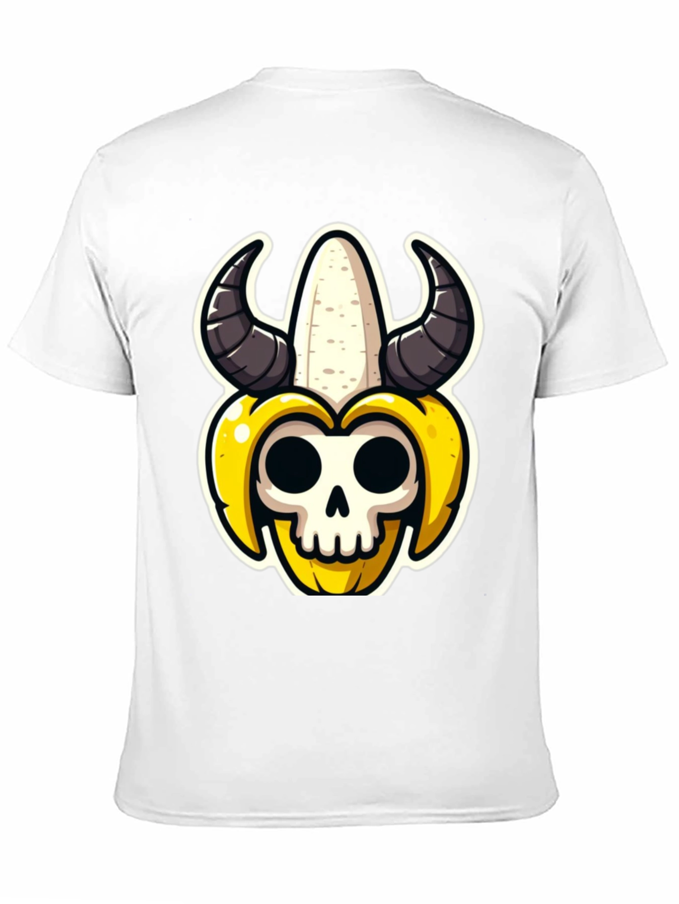 Banana Skull Graphic Tee