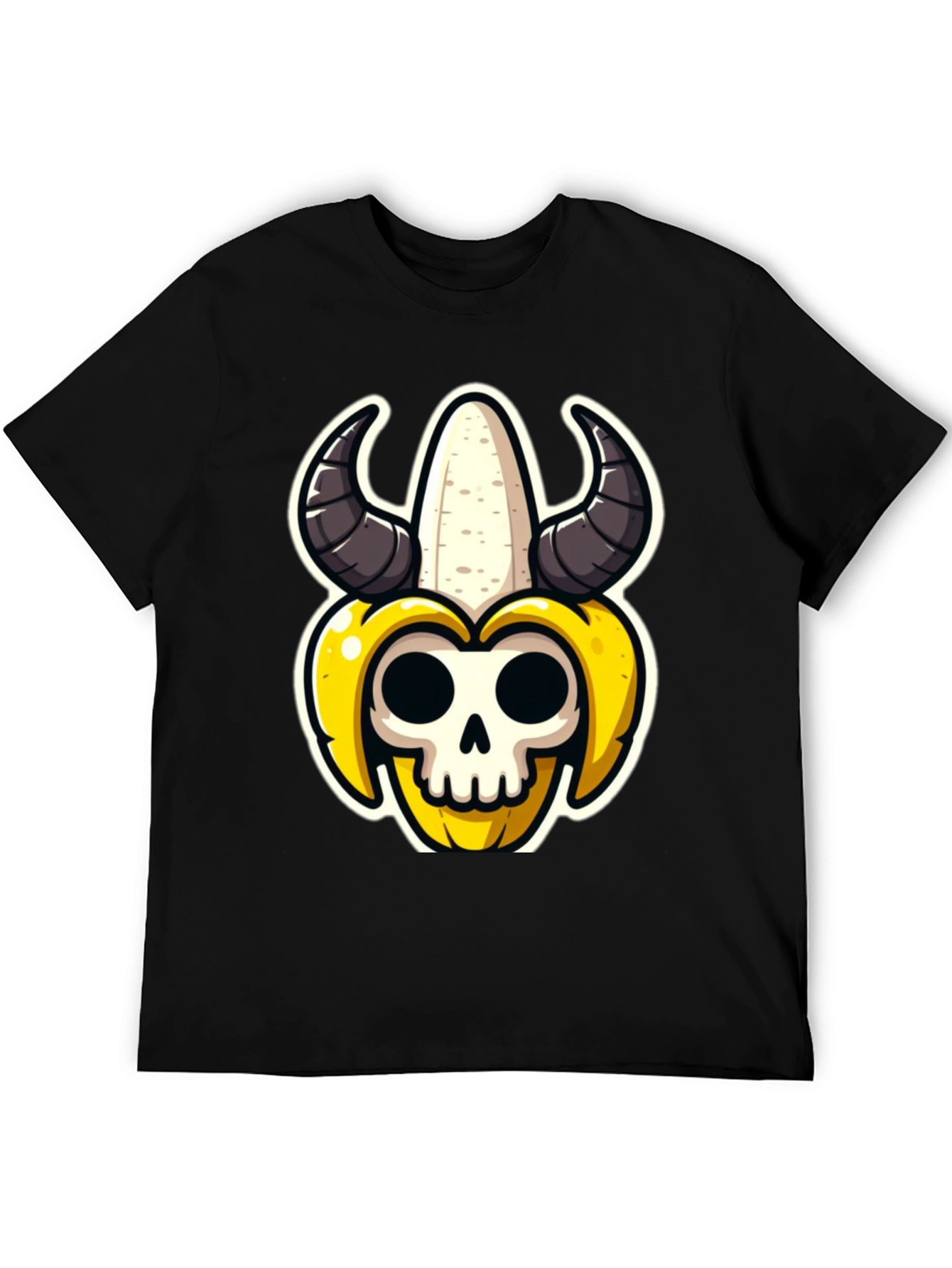 Banana Skull Graphic Tee