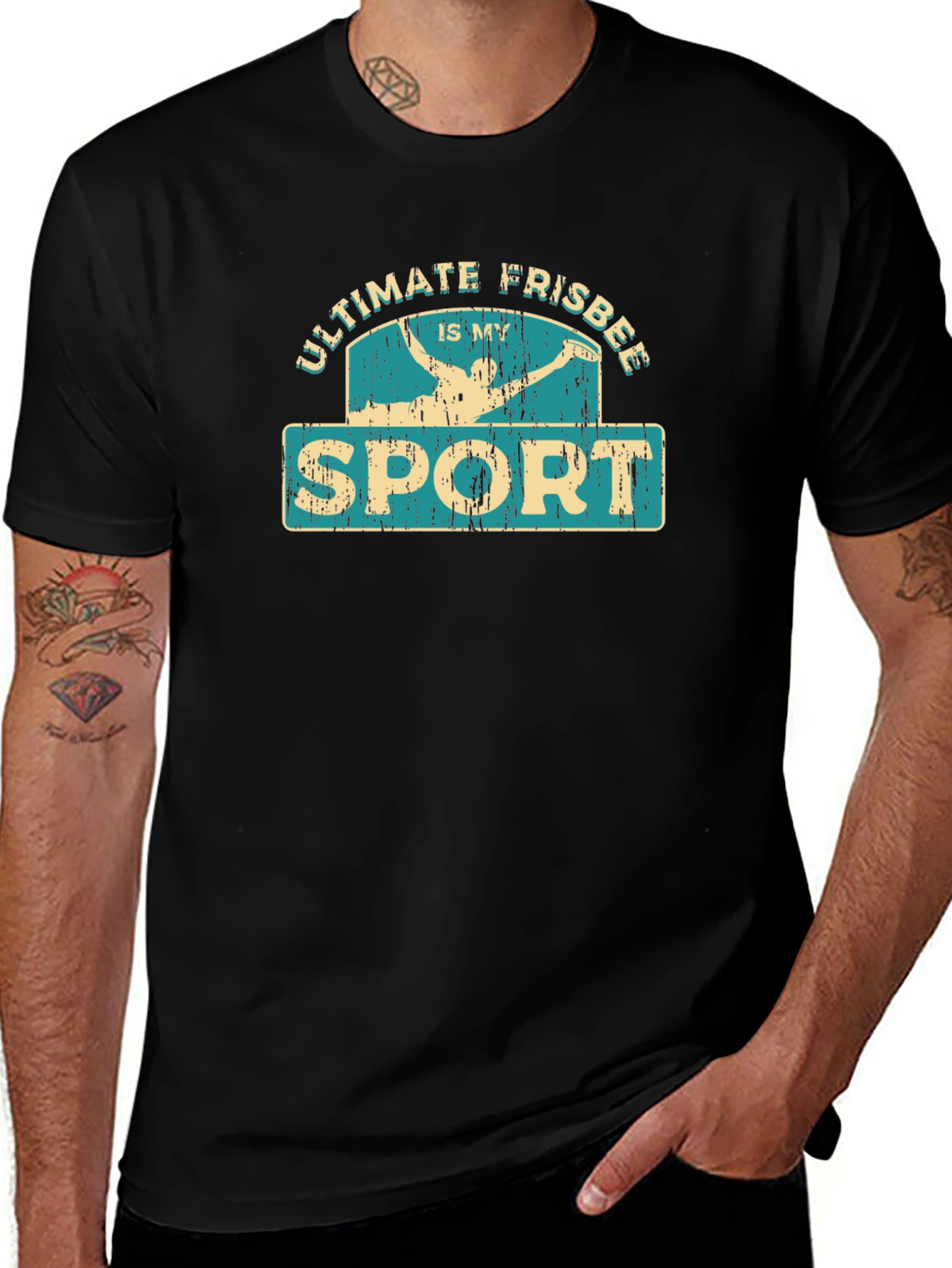 Ultimate Frisbee Is My Sport Graphic Tee
