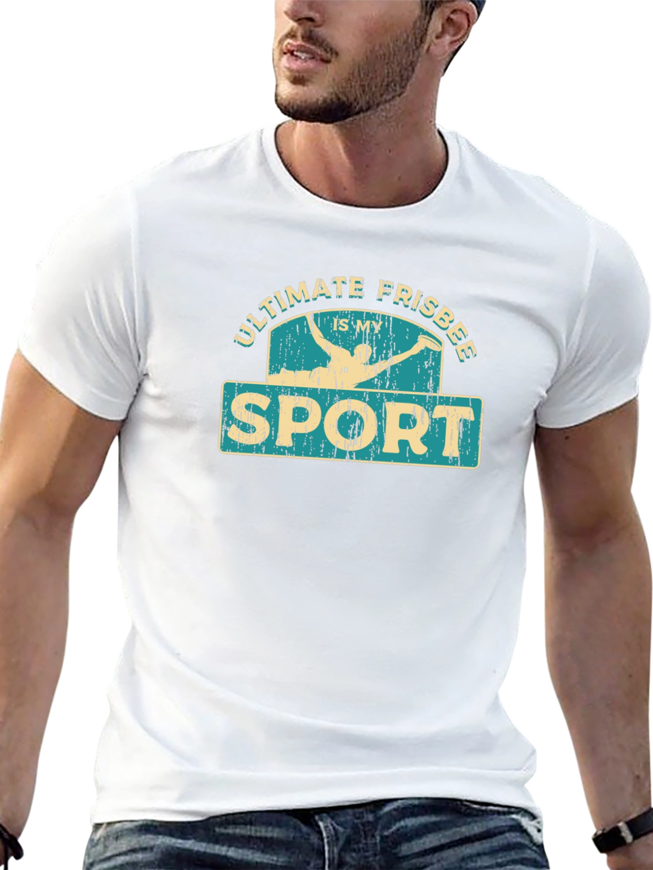 Ultimate Frisbee Is My Sport Graphic Tee