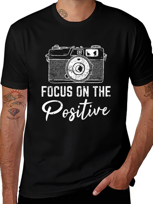 Focus on the Positive Camera Graphic Tee
