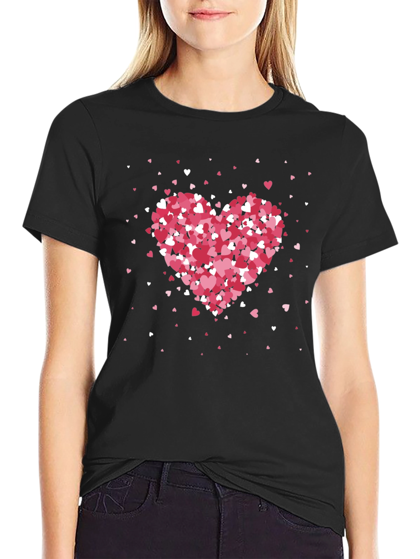 Heart Valentines Day T-Shirt - Love Design
