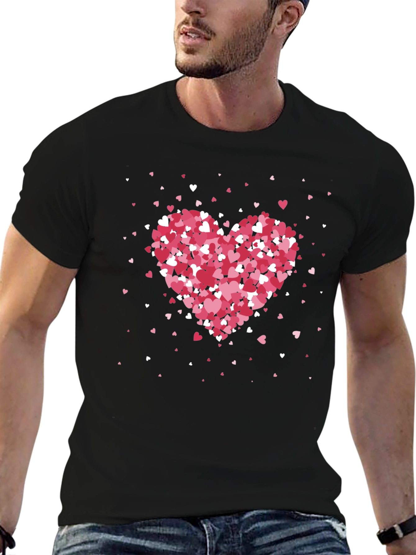 Heart Valentines Day T-Shirt - Love Design