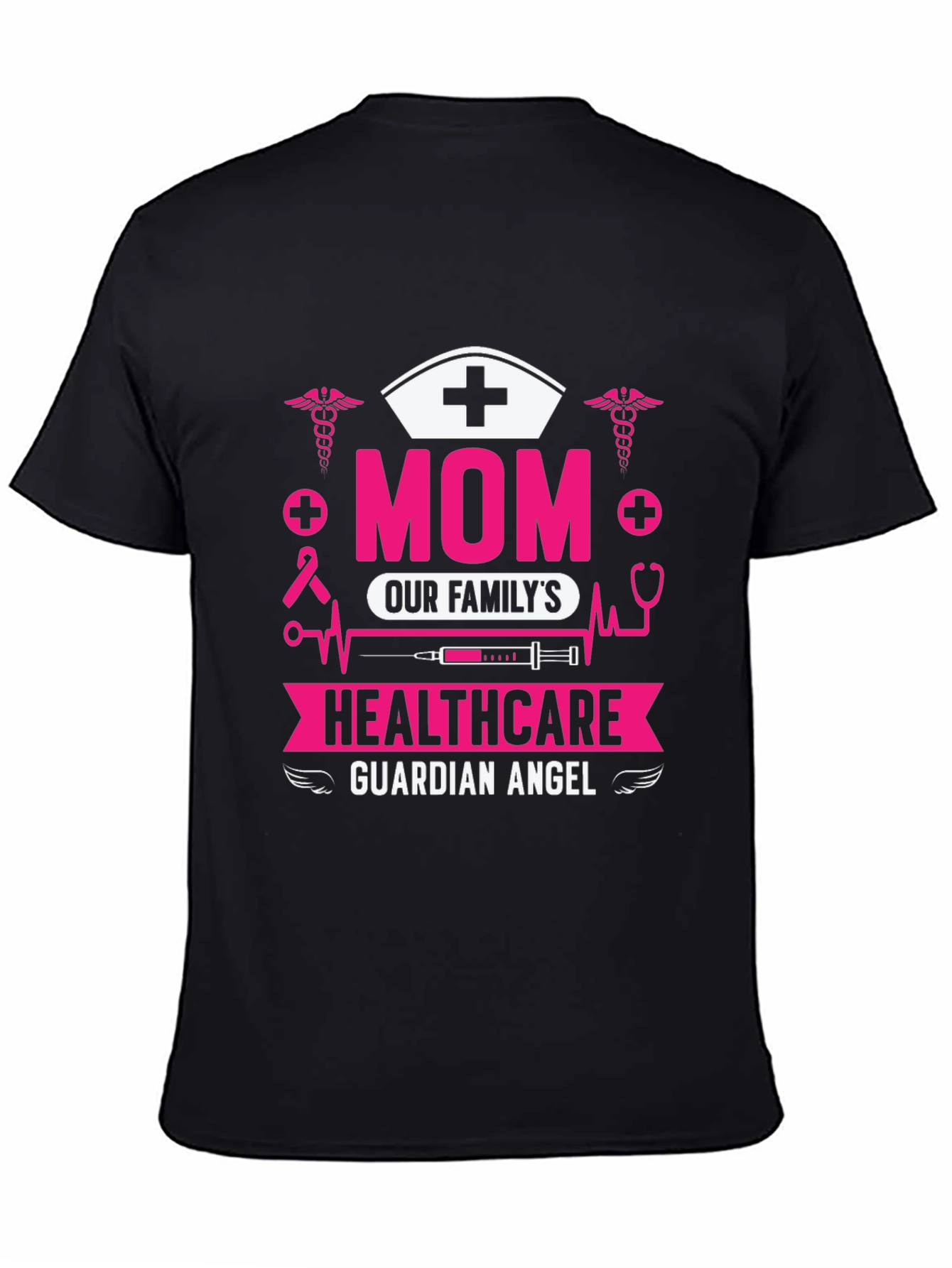 Mom Healthcare Guardian Angel T-Shirt