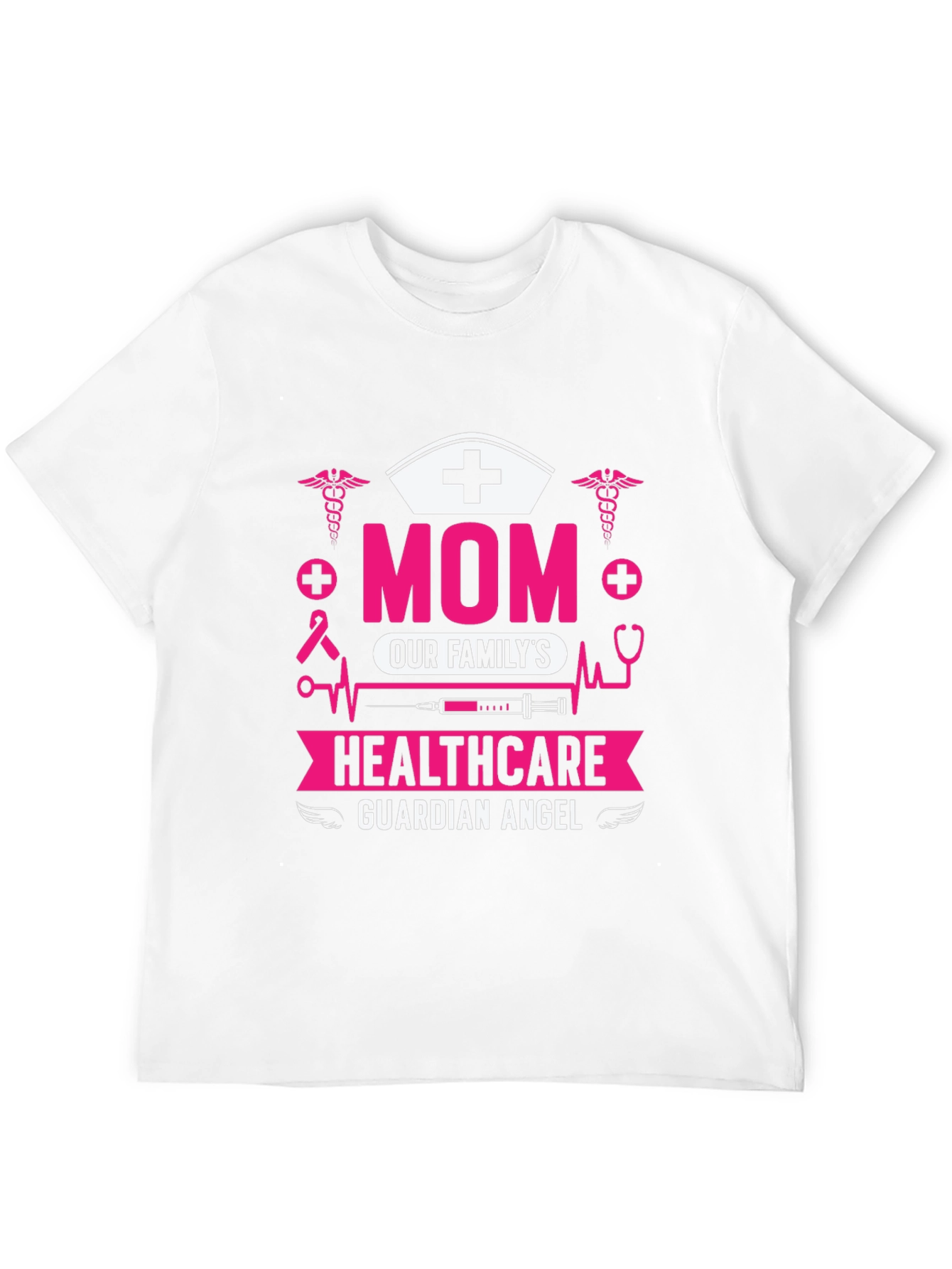 Mom Healthcare Guardian Angel T-Shirt