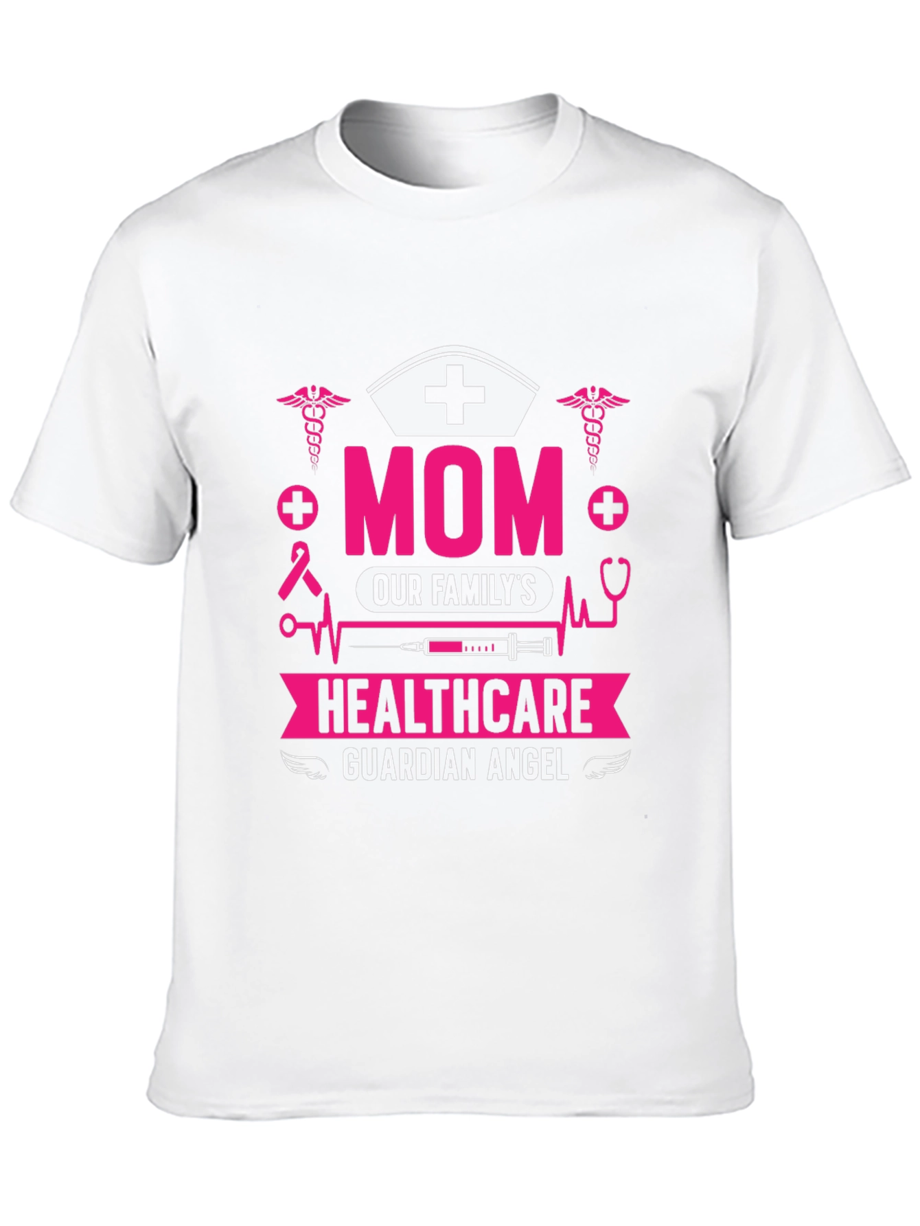 Mom Healthcare Guardian Angel T-Shirt