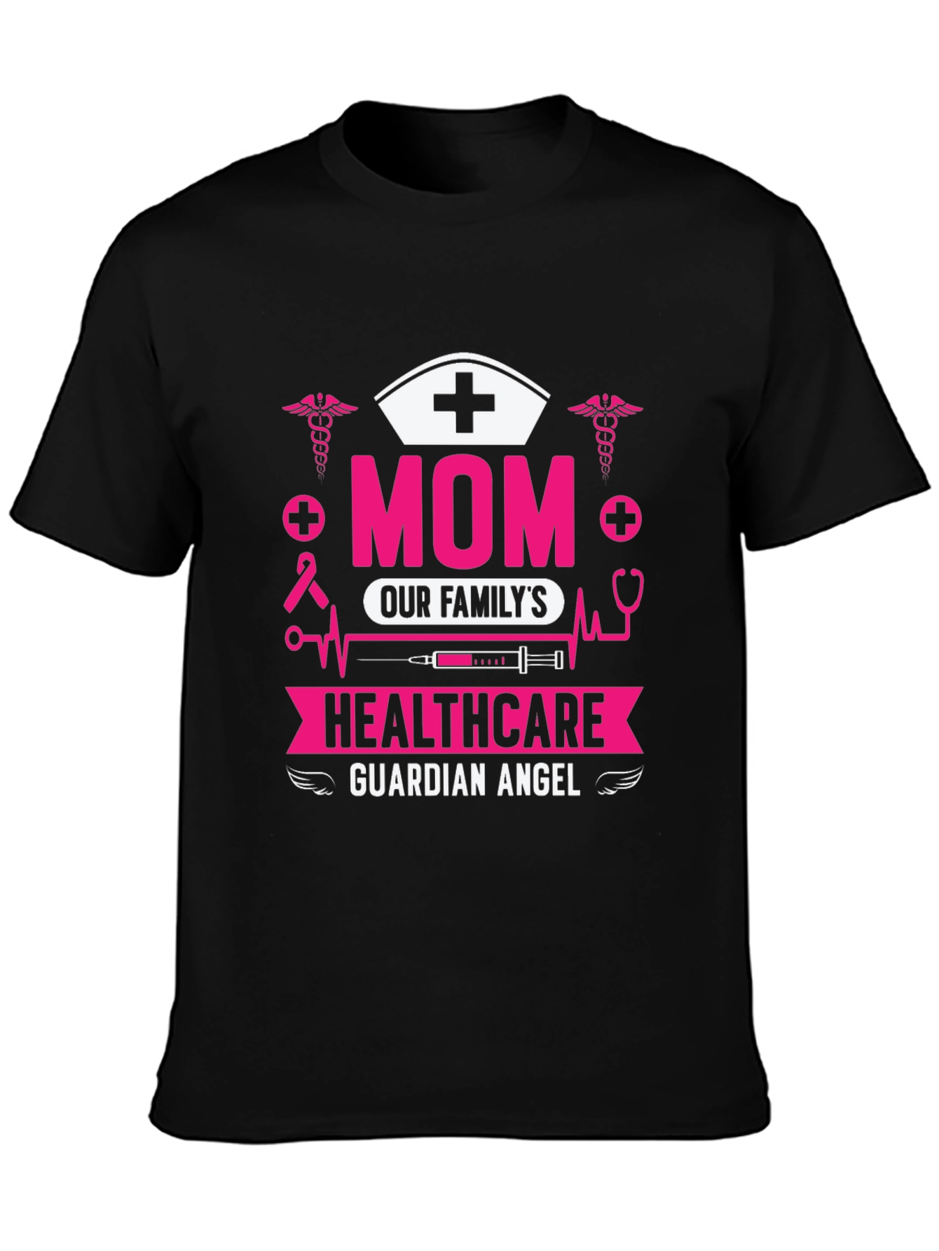 Mom Healthcare Guardian Angel T-Shirt