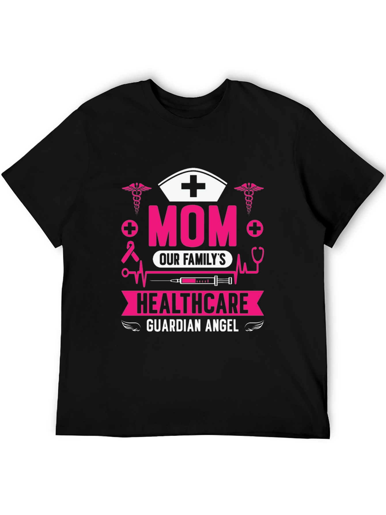 Mom Healthcare Guardian Angel T-Shirt