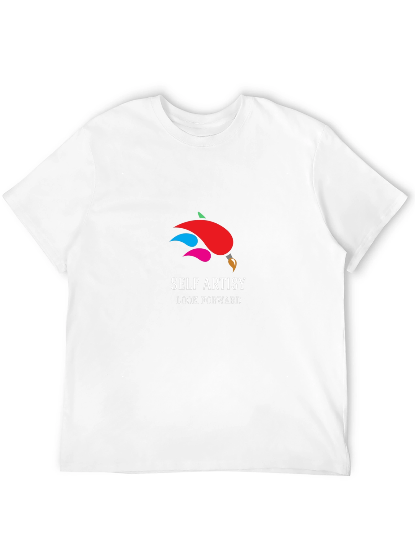 Self Artsy Black T-Shirt