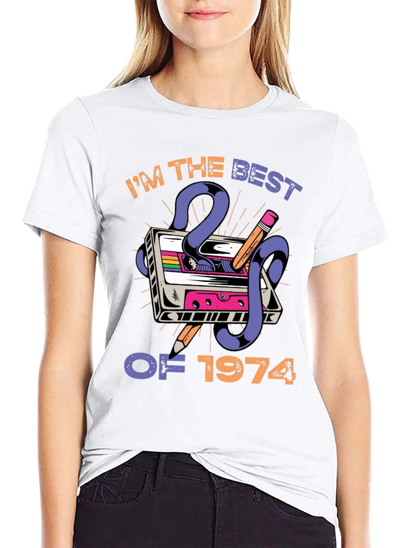 Best of 1974 Cassette Tape Graphic Tee