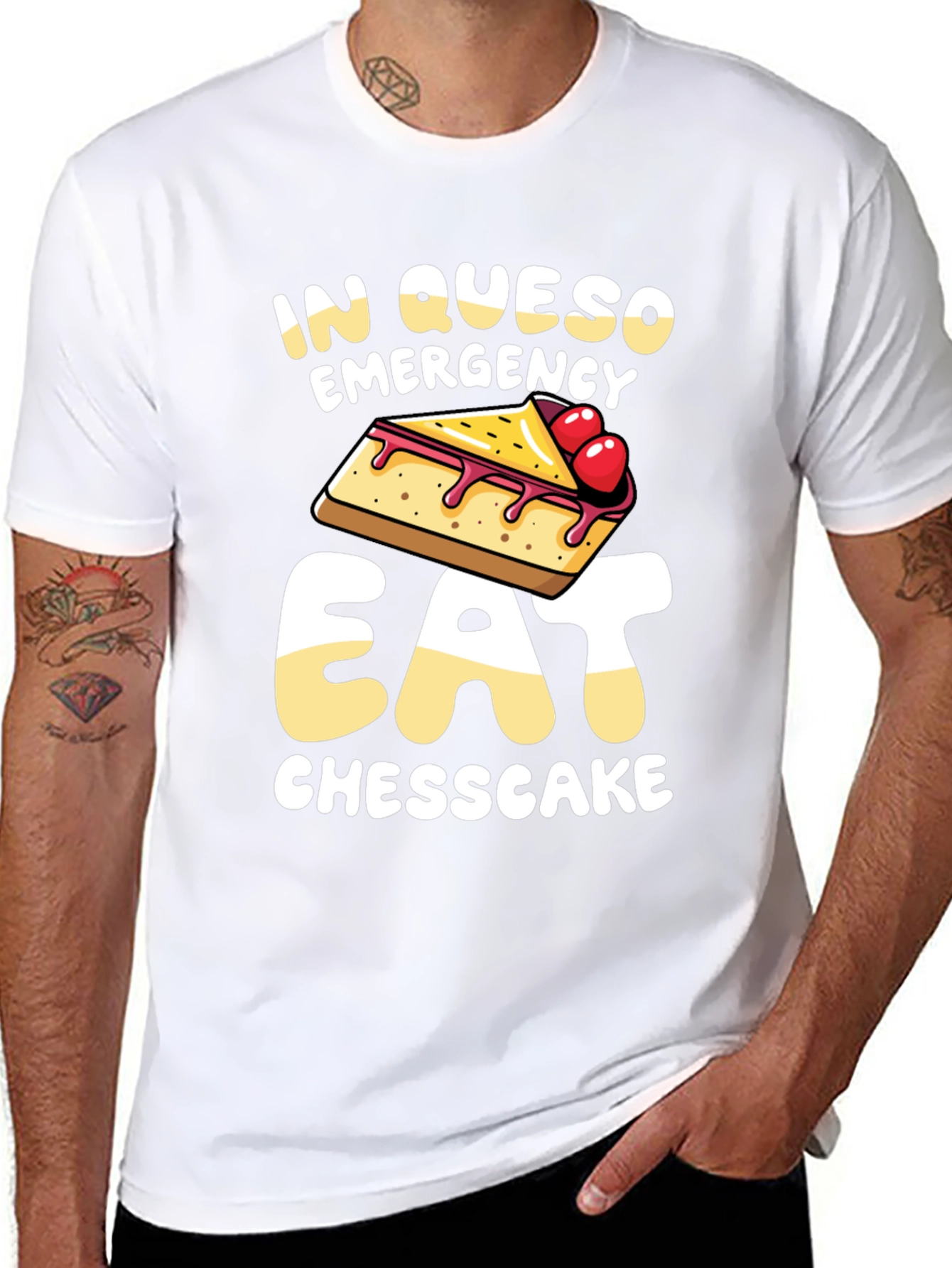 In Queso Emergency Eat Cheesecake T-Shirt