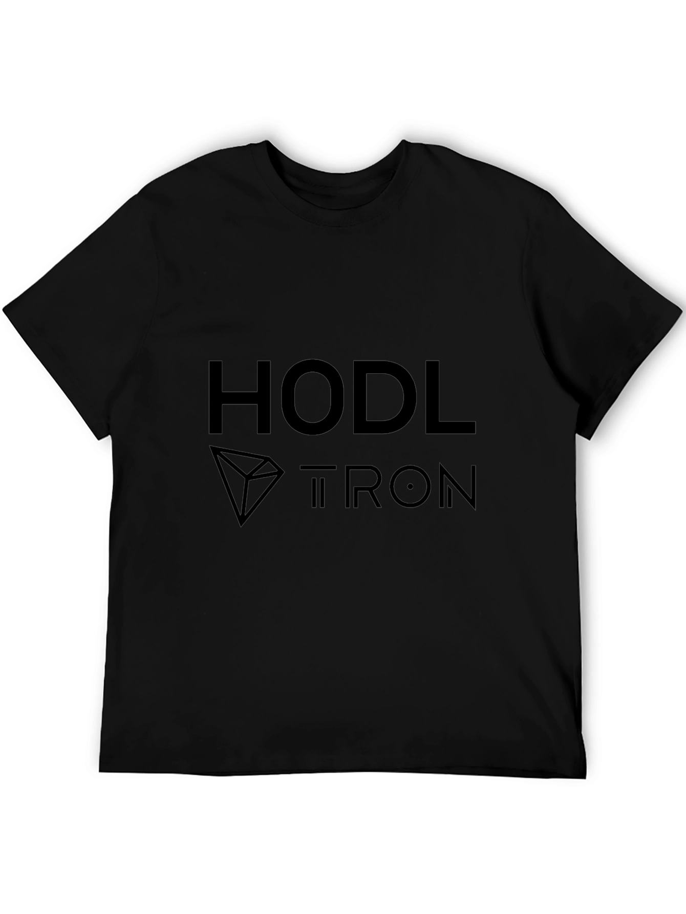 HODL TRON Black Crypto T-Shirt