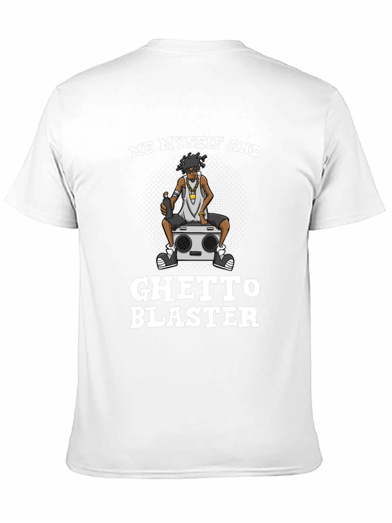 Ghetto Blaster T-Shirt - Unisex Crew Neck