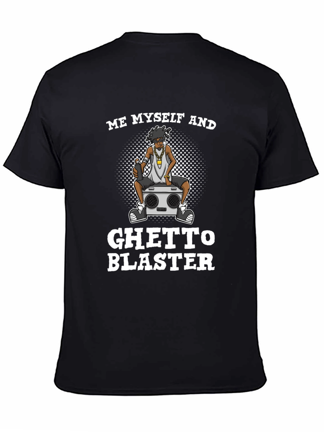 Ghetto Blaster T-Shirt - Unisex Crew Neck
