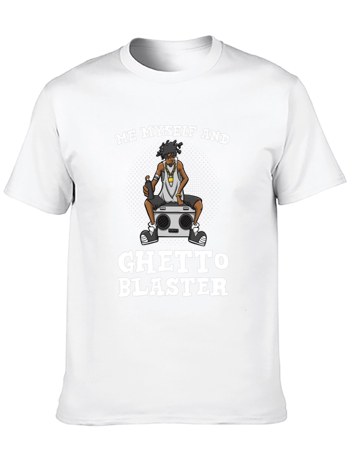 Ghetto Blaster T-Shirt - Unisex Crew Neck