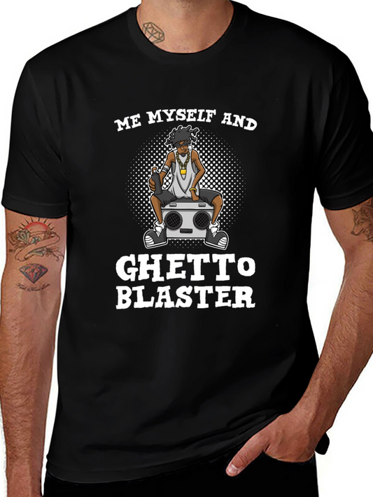 Ghetto Blaster T-Shirt - Unisex Crew Neck