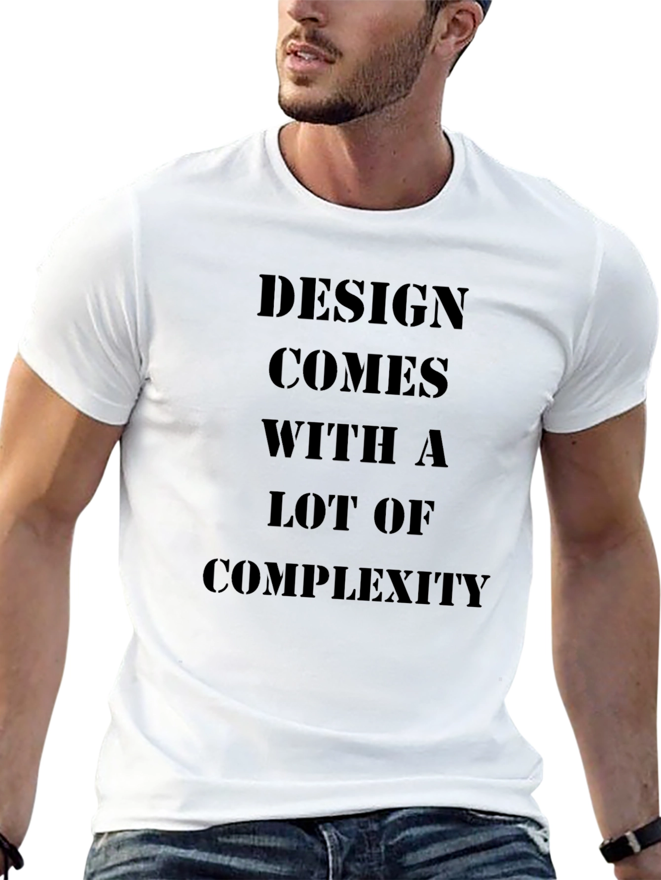 Complexity Design Black T-Shirt