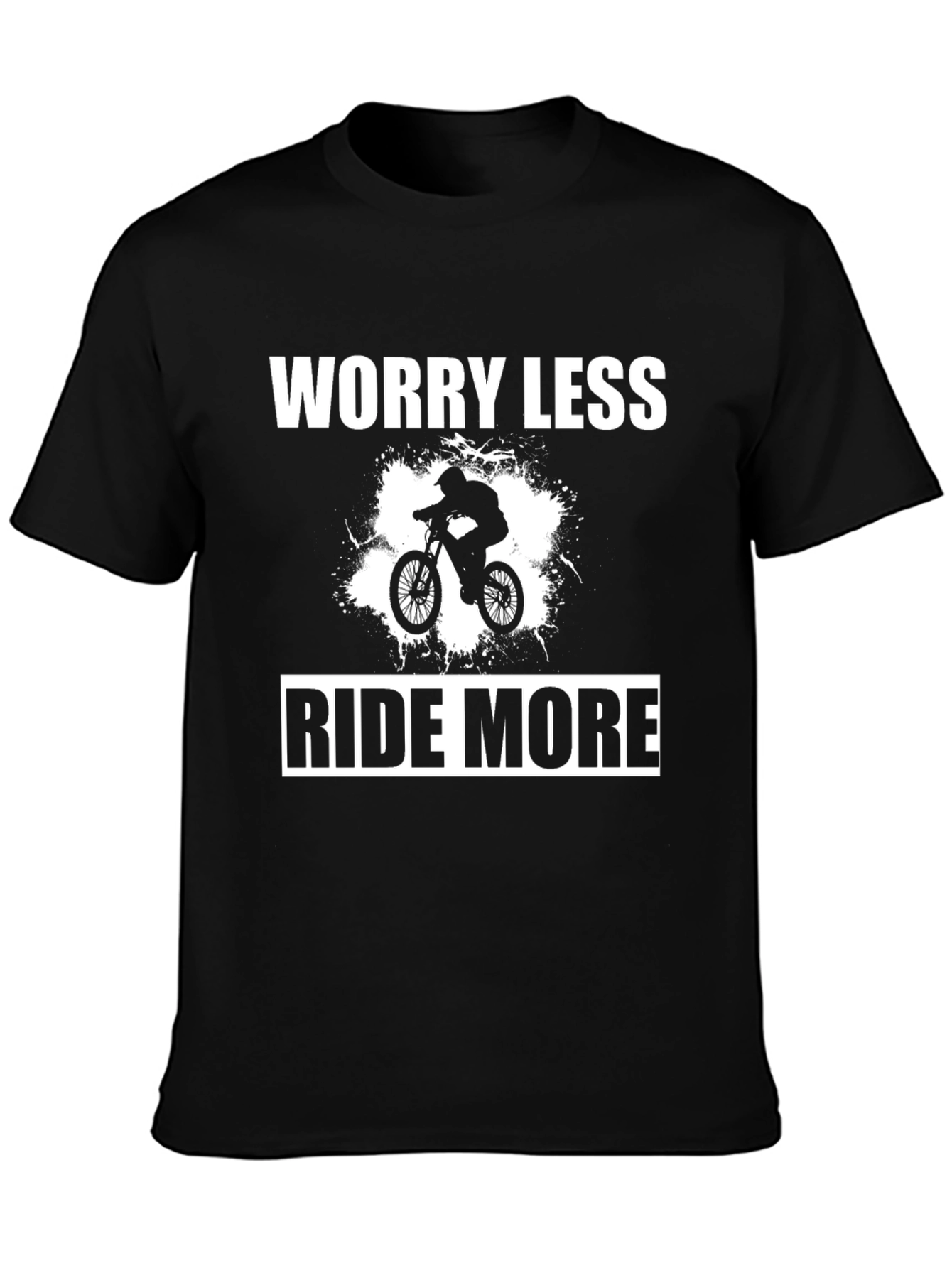 Worry Less Ride More Graphic Tee