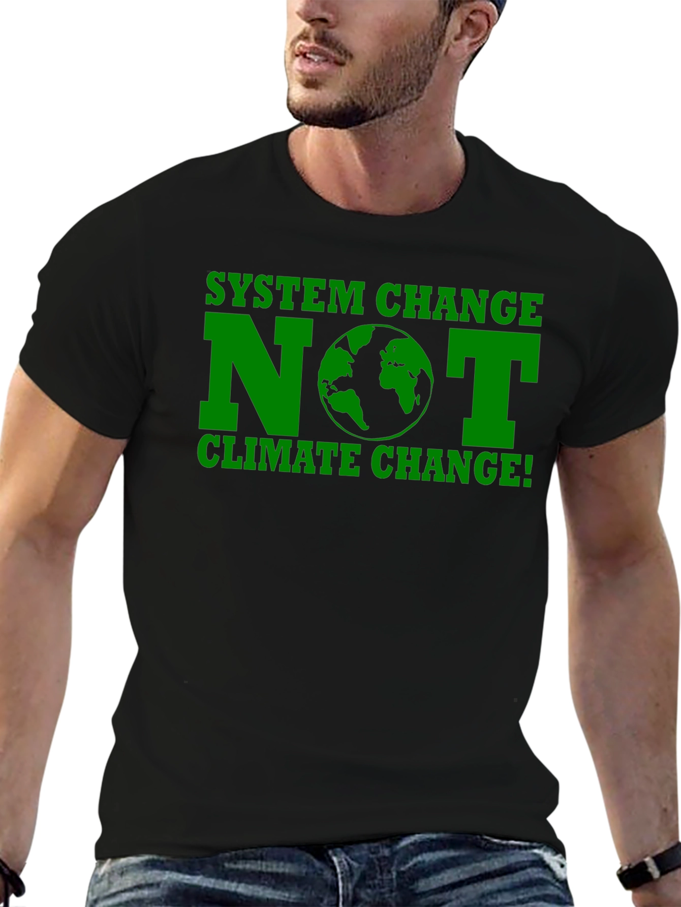 System Change NOT Climate Change T-Shirt