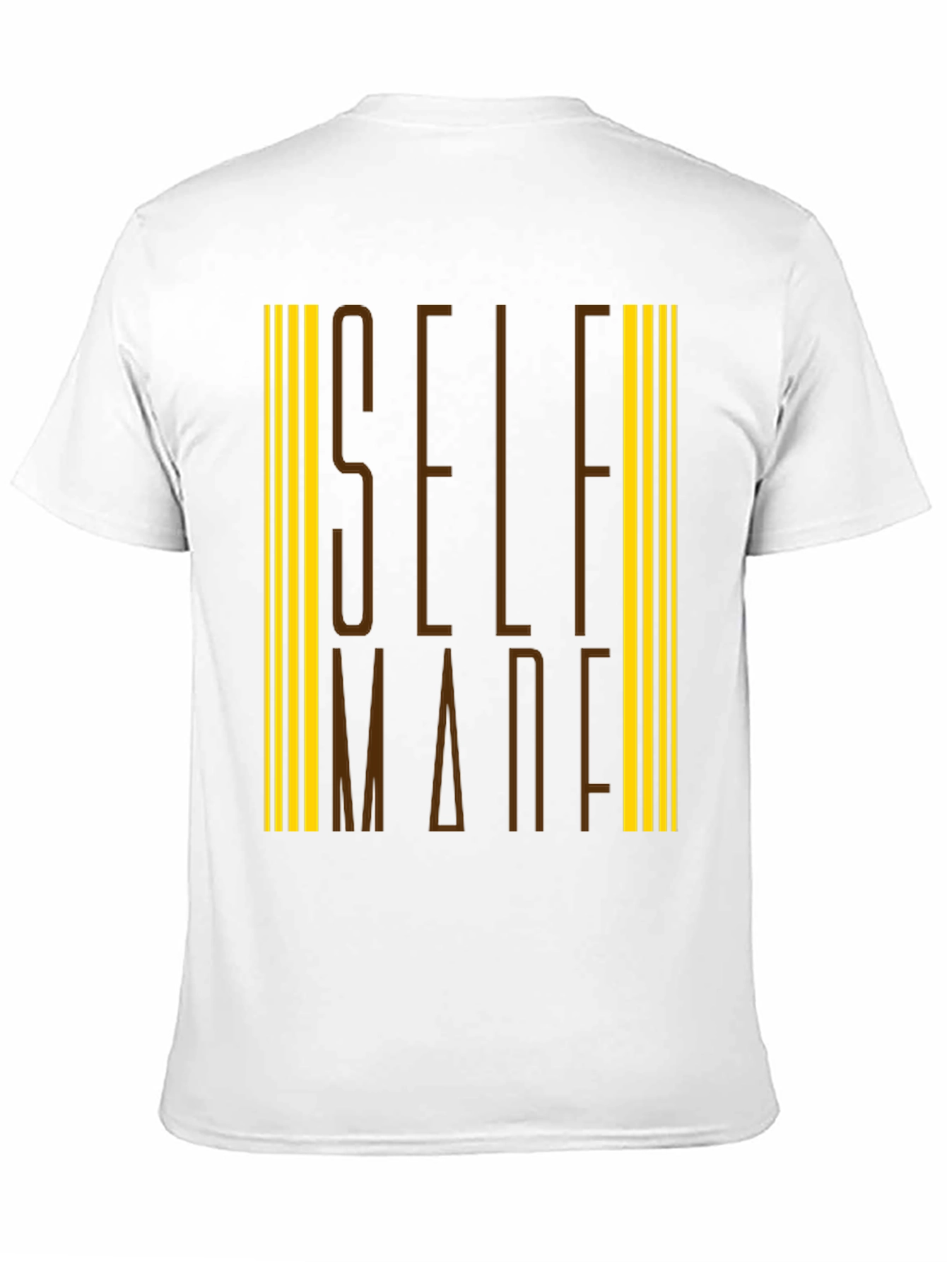 Self Made Graphic Tee - Black Cotton Blend