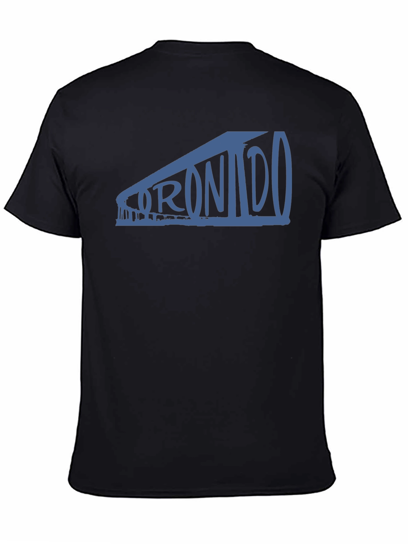 Toronto Graphic Print Black T-Shirt