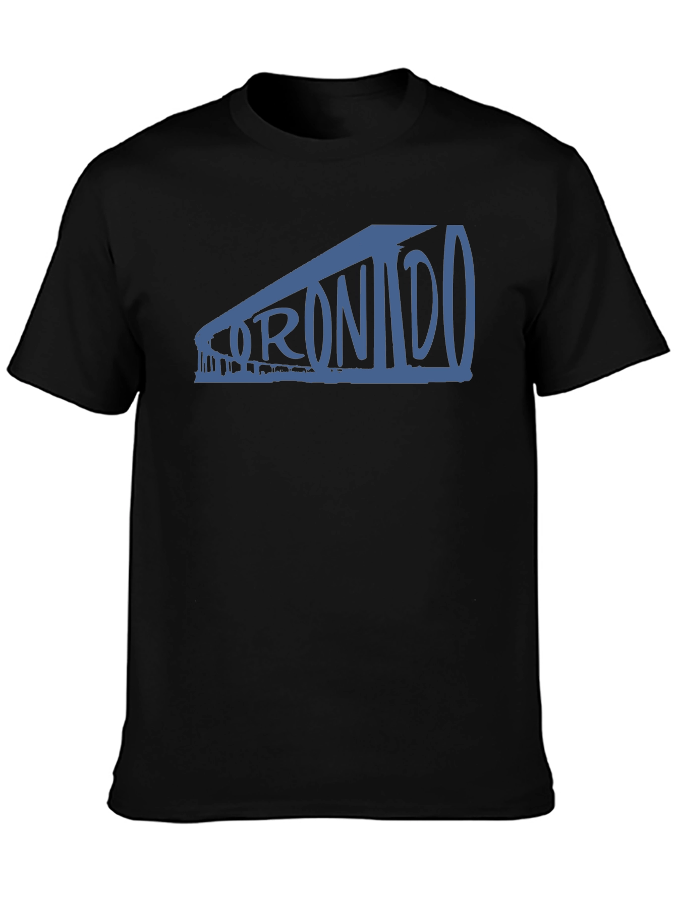 Toronto Graphic Print Black T-Shirt
