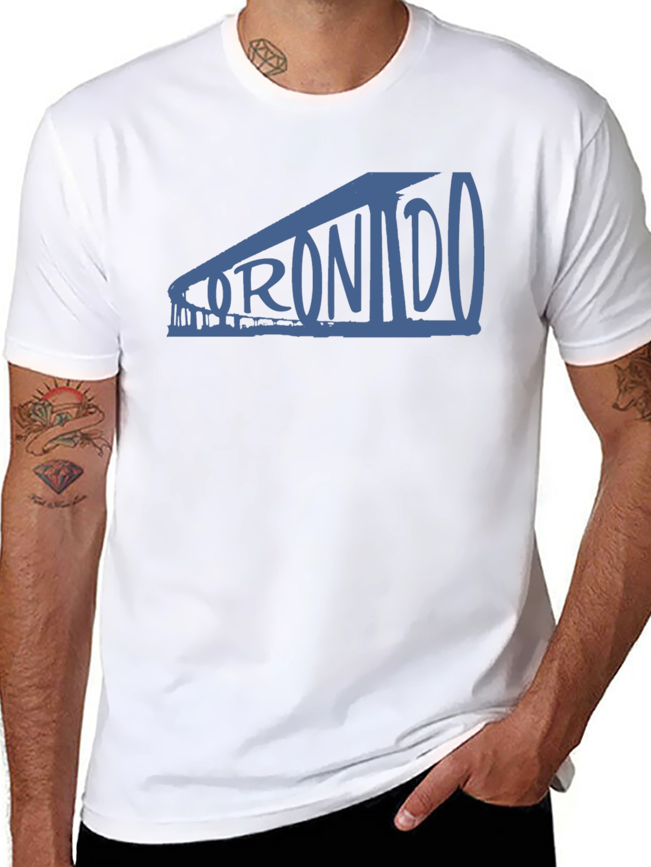 Toronto Graphic Print Black T-Shirt
