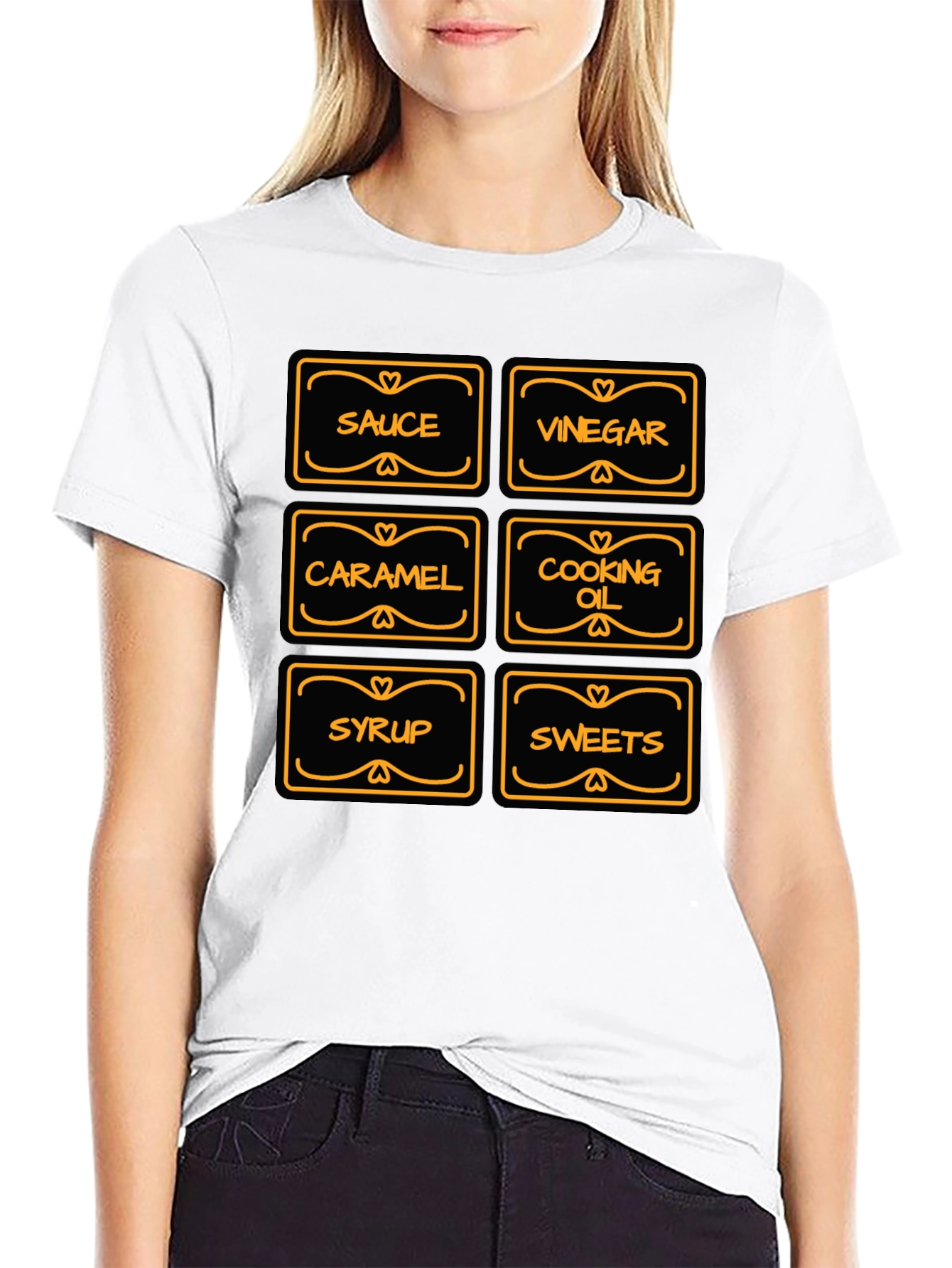 Funny Retro Kitchen Labels Mens T-Shirt