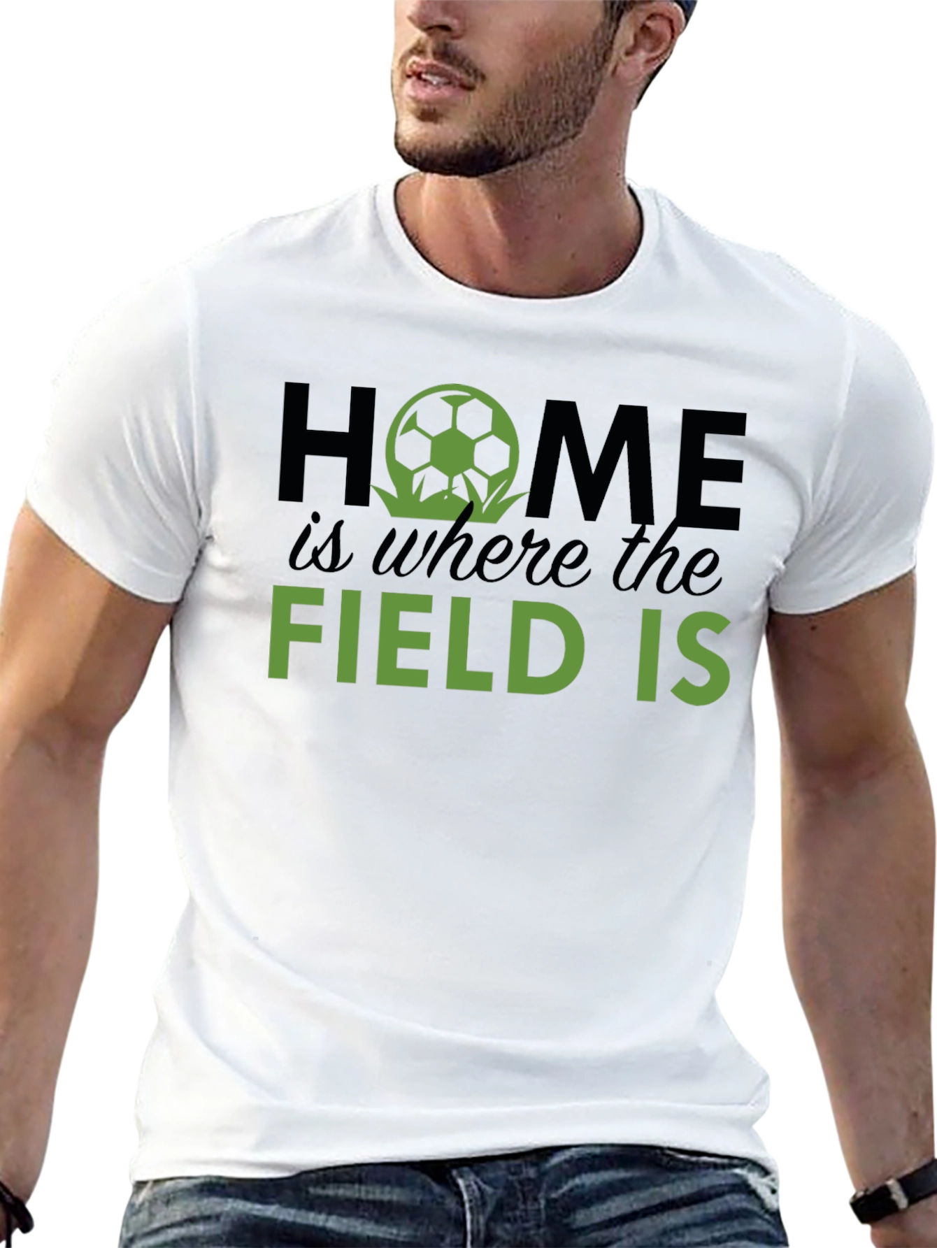 Home Is Where the Field Is Soccer T-Shirt