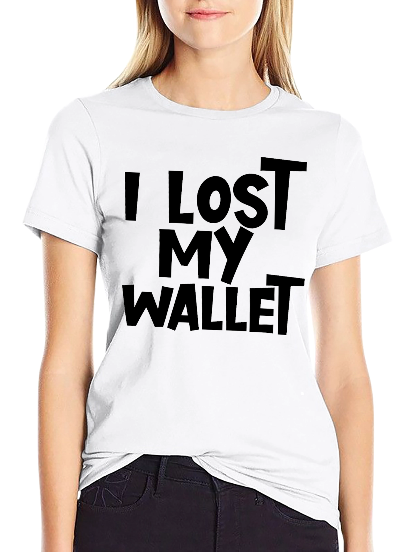 I Lost My Wallet Funny Graphic Tee
